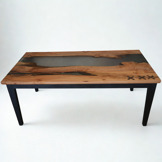 The Unknown Maple Epoxy Table