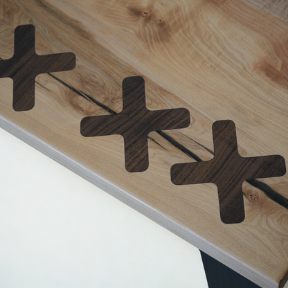 The Unknown Maple Epoxy Table