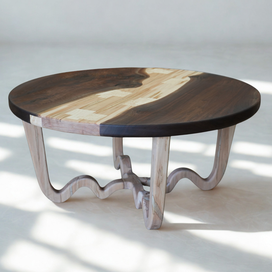 The NO EPOXY Coffee Table
